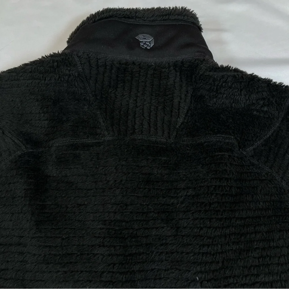 Mountain Hardwear‎ Womens M Polartec High Loft Fleece Black Jacket